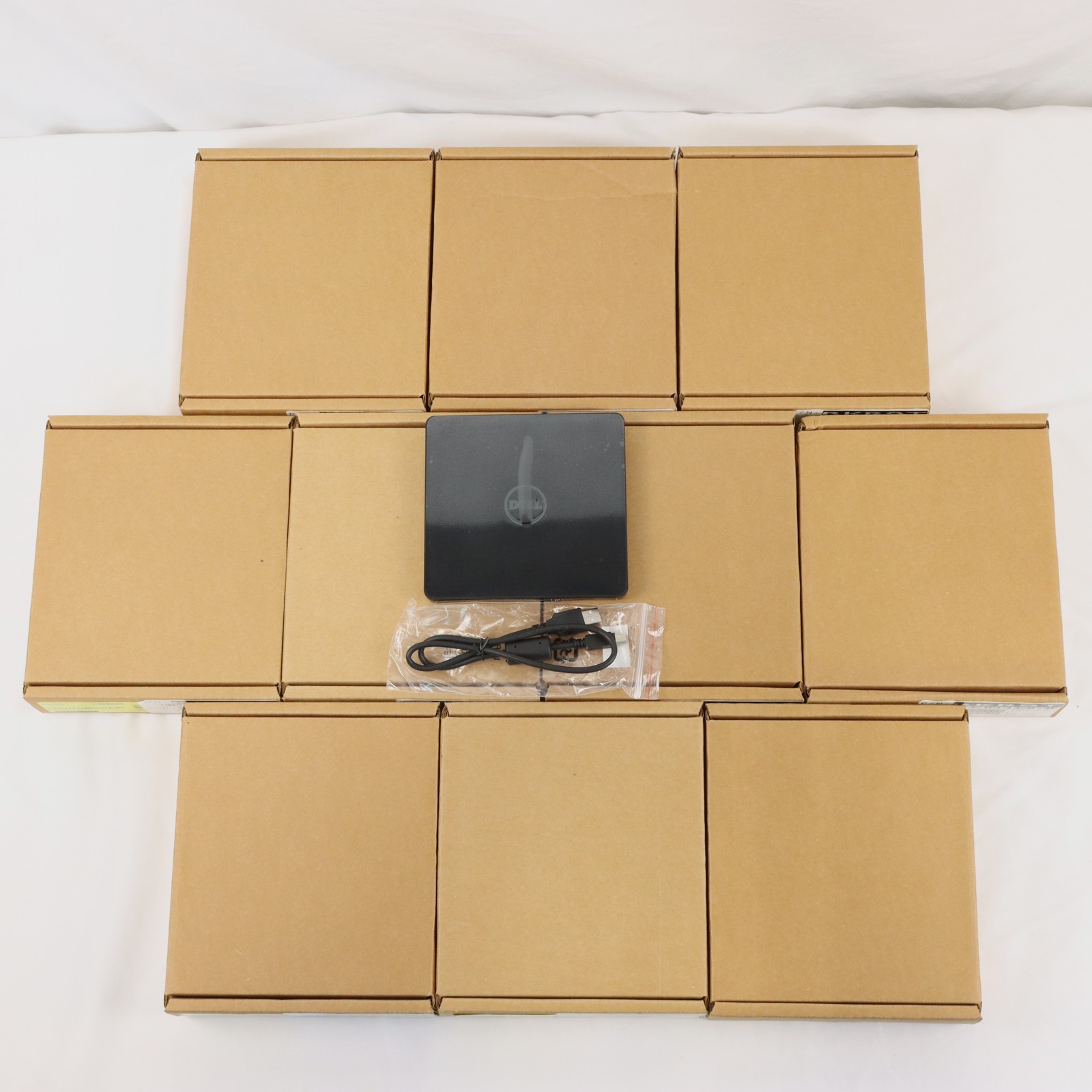 Dell DW316 8x Slim External USB DVD RW/CD-RW Drive in Black RKR9T RFB Lot of 10