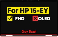 FHD LCD Touch Screen Assembly for HP Envy x360 15-ey 15-ew 15z-ey 15-ey0023dx
