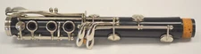 USED EVETTE B-11(?) PLASTIC Bb CLARINET LOWER JOINT, MADE IN GERMANY