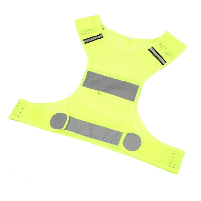 (M)High Visibility Vest Hook And Closure Polyester Reflective Racing Vest Wide (M)High Visibility Vest Hook And Closure Polyester Reflective Racing Vest Wide