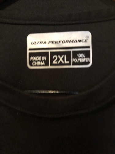 Men’s Ultra Performance Black Sleeveless Activewear Top Size 2XL - Picture 3 of 5