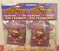 2 Ed Hardy By Christian Audigier Hanging T-shirt Air Freshener - Jasmine 2 Ed Hardy By Christian Audigier Hanging T-shirt Air Freshener - Jasmine