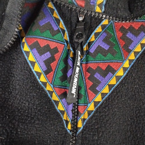 Vintage Black Mountain Pullover Outdoor Gear Gr. S Made In USA Western Look - Bild 7 von 7