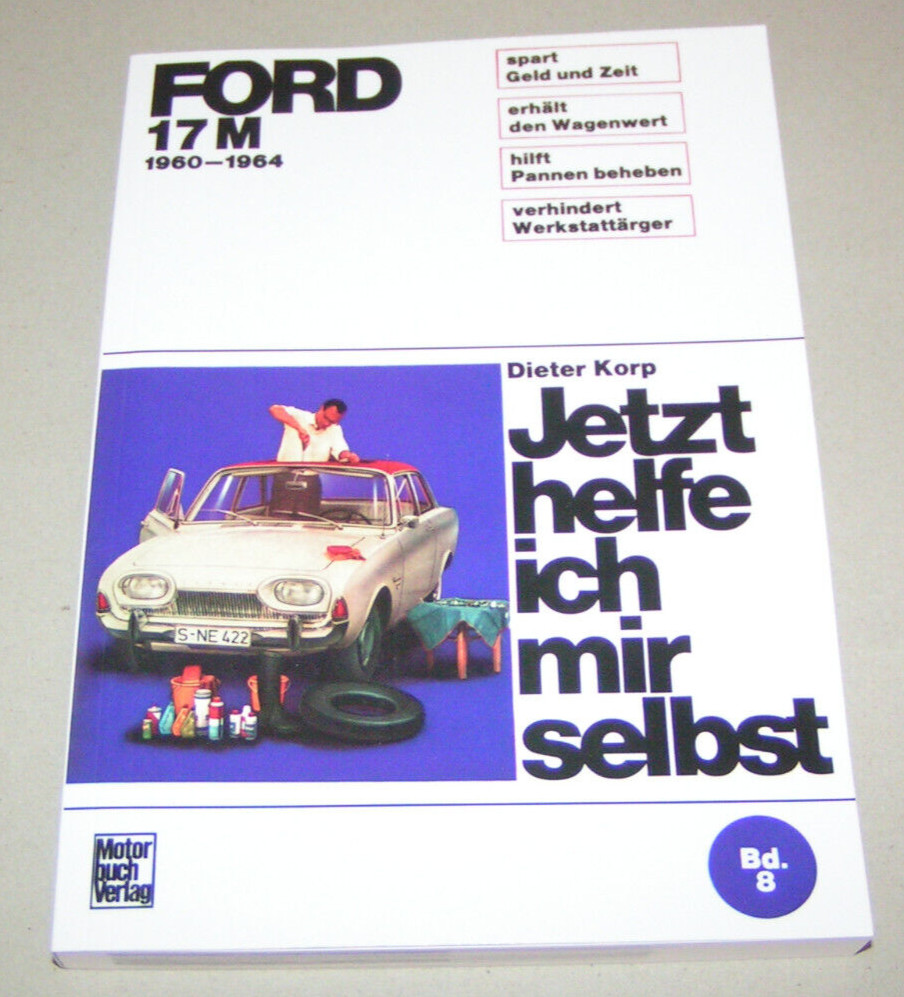 Repair Manual - Ford Taunus 17M - Years 1960 To 1964