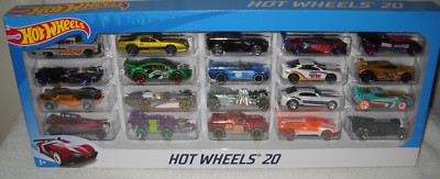 10052 NRFB Mattel 2018 Hot Wheels 20 Car Gift Set | eBay