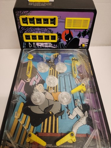 1993 Playtime Batman The Animated Series Electronic Pinball Works! - Picture 5 of 10