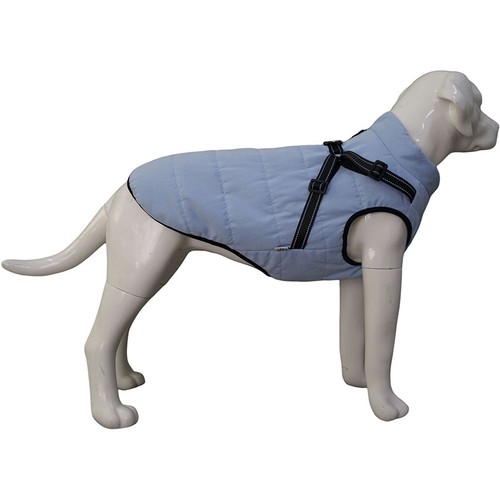 Dog Pet Warm Fleece Vest Large Waistcoat Jacket with Chest Strap Small Dog Vest - Picture 28 of 35