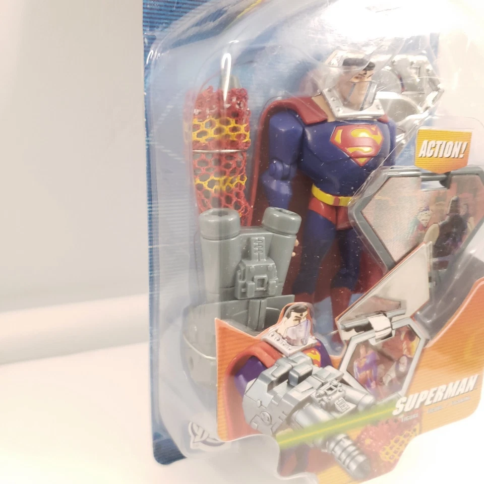 ¡NUEVA FIGURA DE ACCIÓN DE LA LIGA DE LA JUSTICIA MISSION VISION SUPERMAN DC COMICS! C0280 Foto 2 de 4