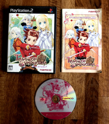 TALES OF SYMPHONIA - PlayStation 2 PS2 NTSC-J Japan Bandai ** mit Handbuch **