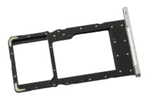 OEM SAMSUNG GALAXY TAB A7 LITE SM-T225 REPLACEMENT SILVER MICRO SD SIM CARD TRAY