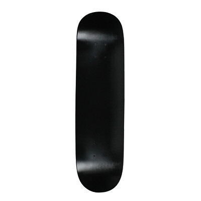 Moose Blank Skateboard Deck Dipped Black 8.0''