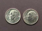 (2 Coins) New 2020 P&D Roosevelt Dimes 10 Cents from BU Bank Rolls