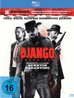 DJANGO UNCHAINED (BLU-RAY DISC) WESTERN / QUENTIN TARANTINO / CHRISTOPH WALTZ
