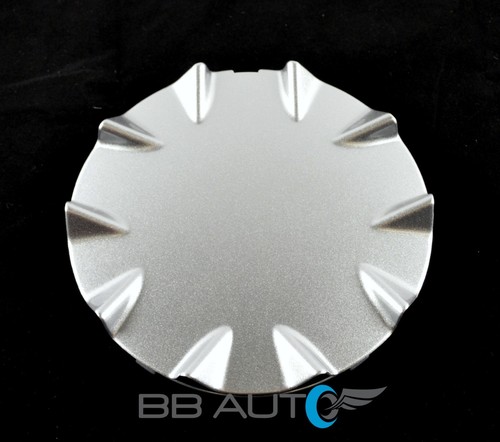 SET OF 4 NEW AFTERMARKET SILVER WHEEL CENTER CAPS FOR 2003-2006 CHEVROLET SSR - Picture 2 of 7