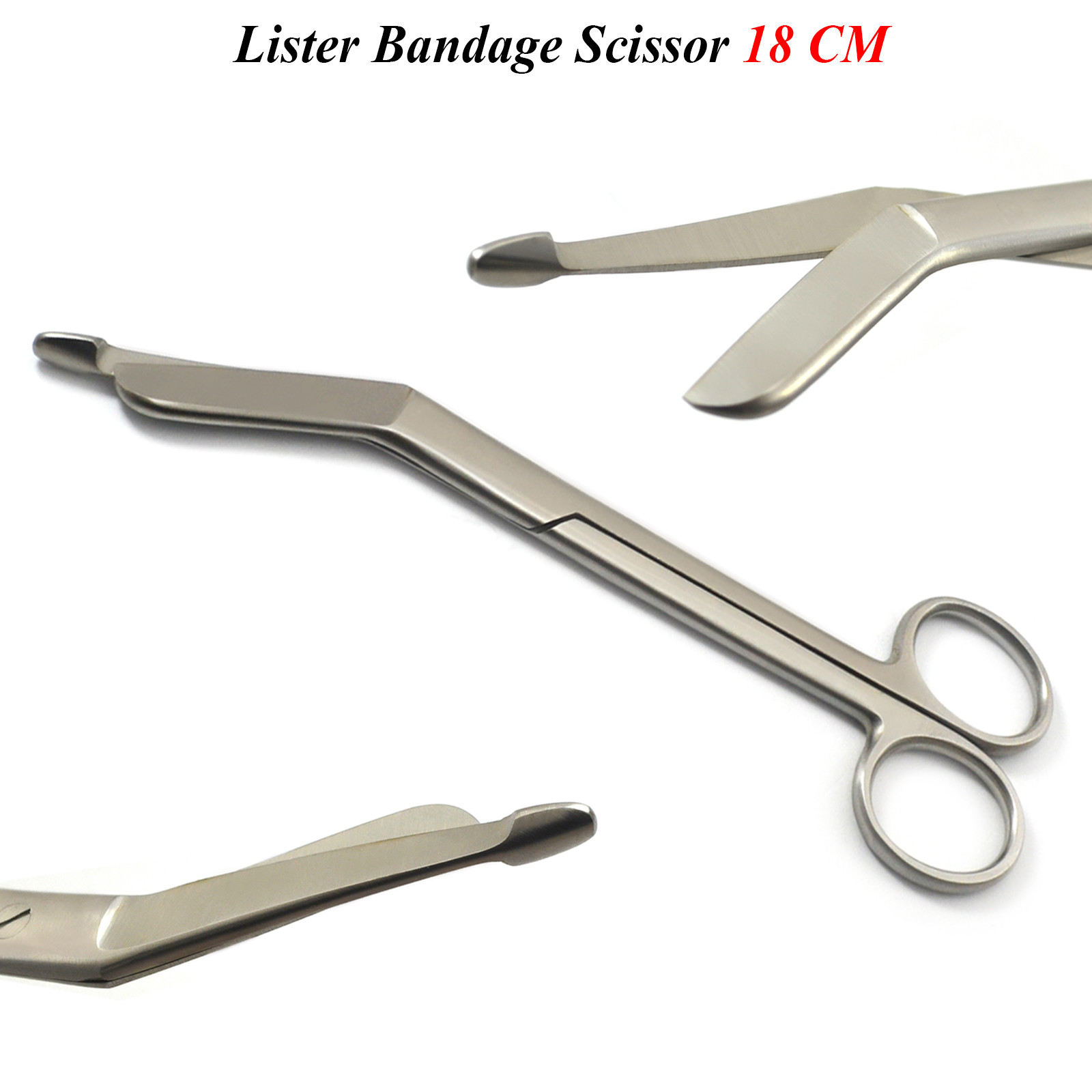 Surgical Lister Bandage Scissors 18 cm First Aid Nursing Paramedic Emergency New