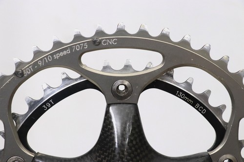 FSA Carbon Pro Team Issue - crankset 172,5mm 50/39 - Foto 4 di 12