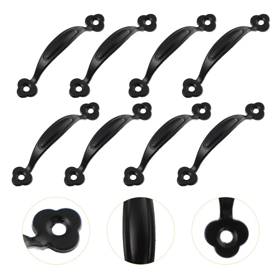 12 pcs black drawer knob Bronze Kabinett Knöpfe Metall Schrank Knopf - Bild 4 von 4