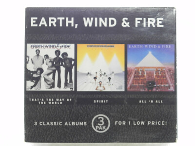 EARTH WIND & FIRE - That's Way Of World / spirit / all 'n All - 3 CD - Box Set 