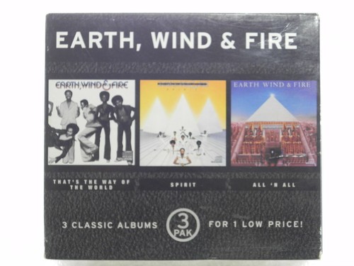EARTH WIND & FIRE - That's Way Of World / spirit / all 'n All - 3 CD - Box Set - 第 1/3 張圖片