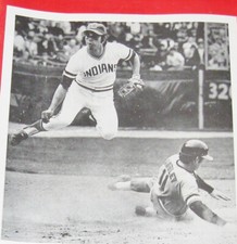 Vintage Baseball Official 1972 Cleveland Indians Program Gaylord Perry MLB