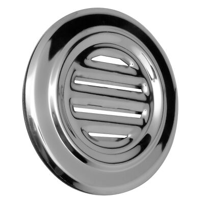 Brixwell 834SPS Polished Stainless Steel 5-5/16'' No-Draft Speak-Thru