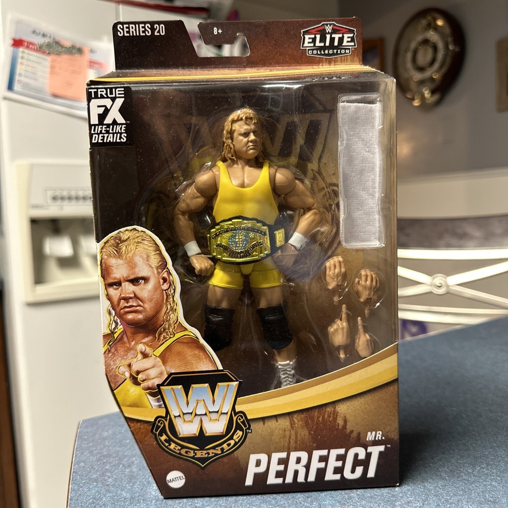 WWE ELITE MR PERFECT SERIES 20 NEW MATTEL ELITE COLLECTION LEGENDS
