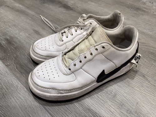 Nike Air Force 1 Jester XX White Black Sneakers Women Shoes A01220-102 Size 8.5 | eBay