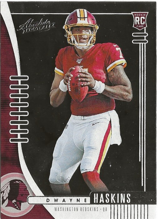 2019 Panini Absolute Dwayne Haskins #116 RC Washington Redskins