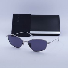 New Givenchy GV40059U 16A Shiny Palladium/Grey 59-15-140 Sunglasses