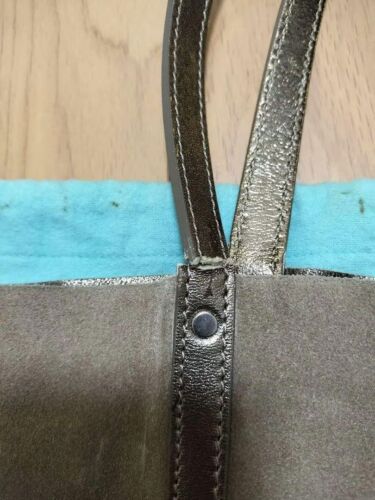TIFFANY & Co. Tote Bag Silver 2 JAPAN - Picture 3 of 10