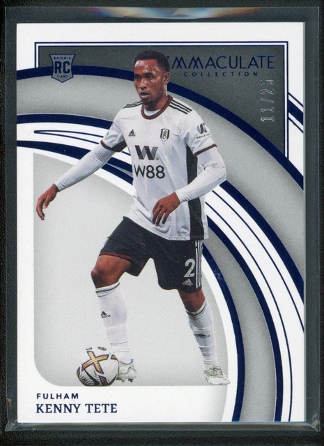 2022-23 KENNY TETE 11/25 PANINI IMMACULATE COLLECTION PREMIER LEAGUE ROOKIE RC