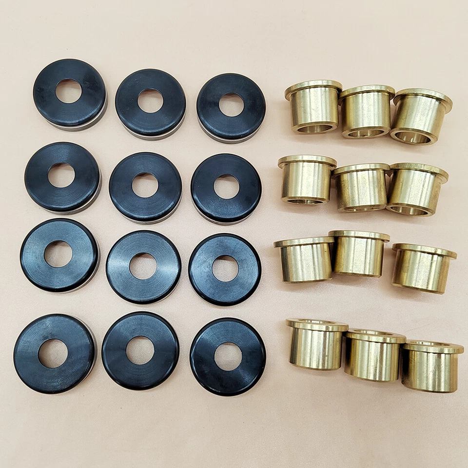 Kit de 12 peças buchas de braço A e tampas de poeira para Yamaha YFZ450 YFZ450R YFZ450X - Imagem 4 de 4