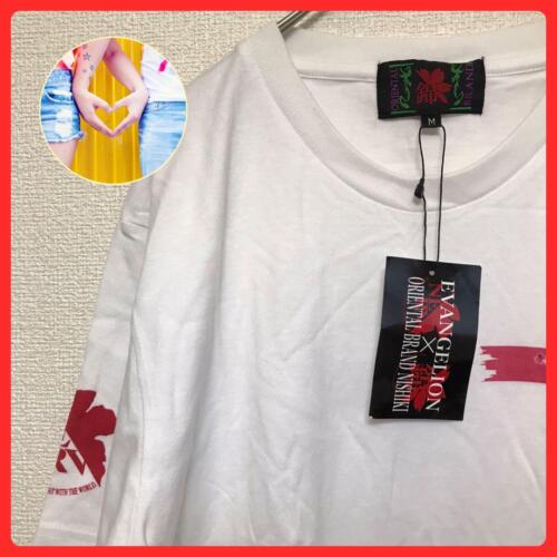 Evangelion Nishiki/T-Shirt/White/Spear Of Longinus - Picture 1 of 6