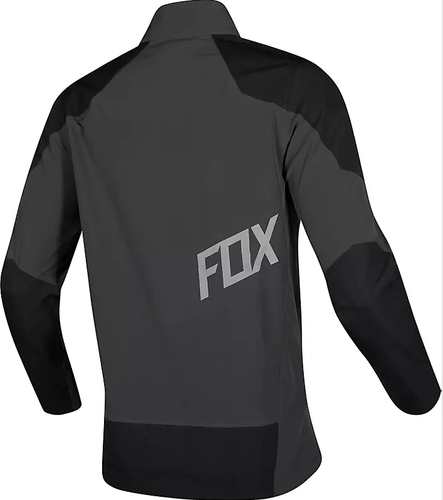 NEW Fox Legion Downpour Jacket Size Small Charcoal Grey #22115-028-S* - Picture 3 of 7
