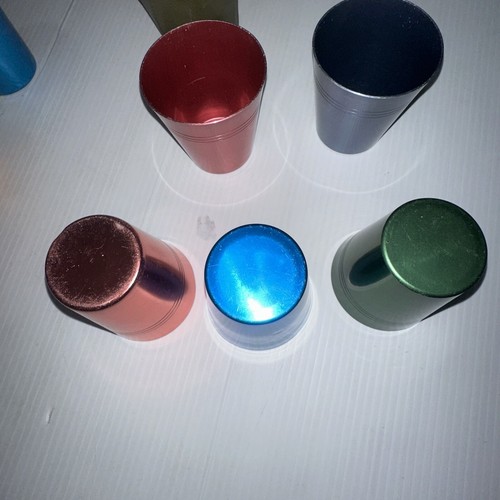 Vintage Anodised Cups & Cases Lot Of 11 As Is - Picture 7 of 24