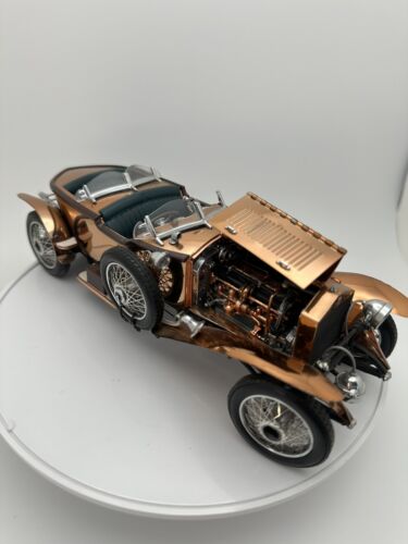 Franklin Mint 1921 Rolls-Royce Silver Ghost Copper 1:24 Diecast - Picture 2 of 9