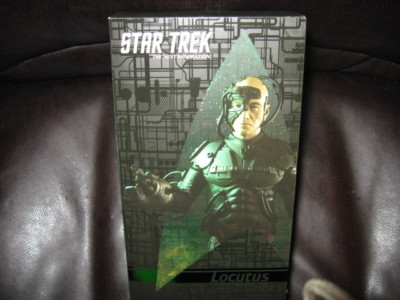 QMX Star Trek Next Generation Locutus of Borg Figur Neu im Karton kostenloser Versand