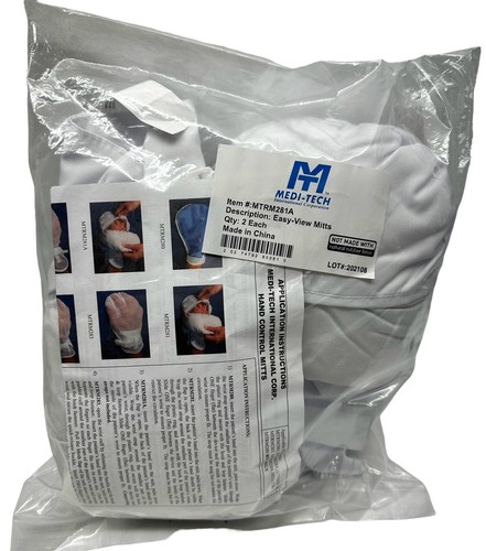 Mitones Medi-Tech Easy-View Easy-View, doble solapa acolchada para ver dedos / MTRM28 - Imagen 2 de 5