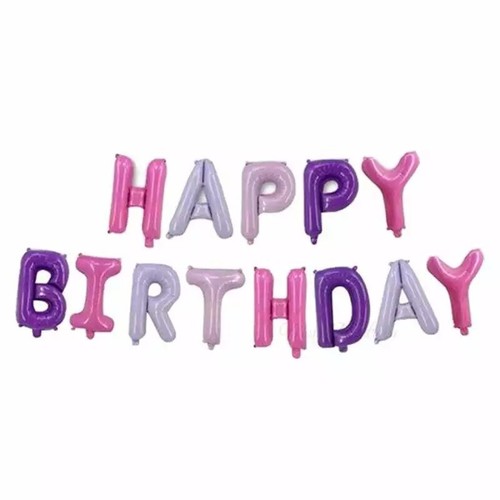 Happy Birthday GROßE Folienballons SELBSTAUFBLASEND Wimpel Banner PARTY Deko UK - Bild 27 von 65