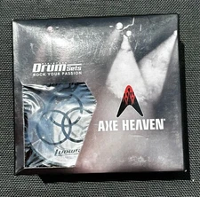 Led Zeppelin Mini Drum Kit, John Bonham, Tribute Vistalite Transparent Amber