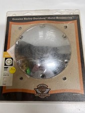 HARLEY DAVIDSON 6 HOLE CHROME DERBY COVER  MOTORCYCLE BIKE PART 34742-04