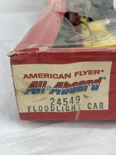 Gilbert American Flyer 24549 Erie Floodlight Car - New Unopened - Picture 8 of 10