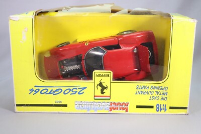 Jouef Evolution Ferrari 250 GTO 1964 – Rouge 1:18 – Chine – Avec Boîte (état Correct)