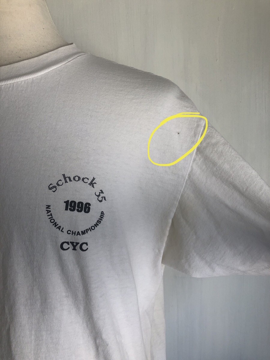 SCHOCKS 95 NATIONAL CHAMPIONSHIP Vintage 90's CYC Yacht