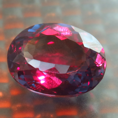 5.46 Ct Russian Czochralski Alexandrite Oval Colorchange #45 Loose Gemstone - Picture 2 of 2
