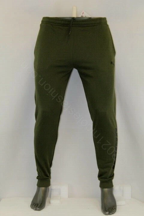 PANTALONES JOGGER LIGEROS SPEED SLANT PARA HOMBRE PUMA VERDE/NEGRO 580610-05 Foto 2 de 4