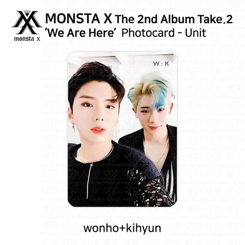MONSTA X 2nd Album Take 2 We Are Here Official Photocard Unit Version KPOP K-POP - Picture 21 of 54