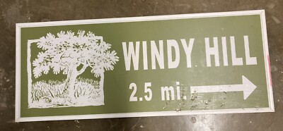 Windy Hill Greenhouse Sign 30  x 12 
