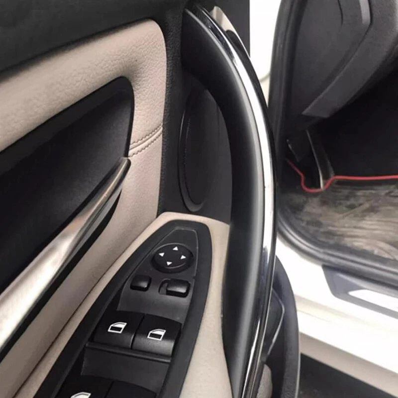 Cubierta de tracción del panel de moldura de la manija de la puerta interior para BMW Serie 3 4 F30 F31 F32 F36 L+R Foto 4 de 4