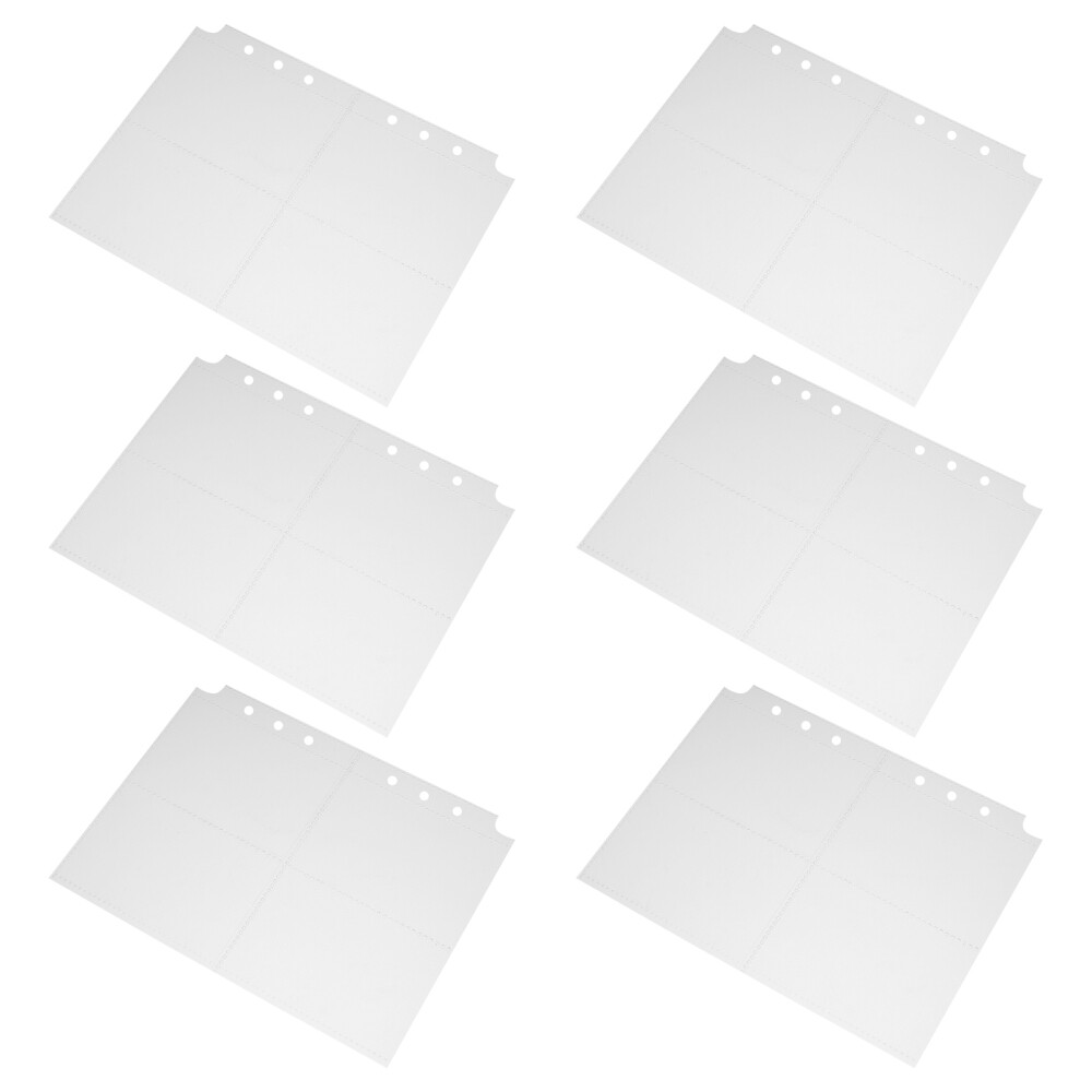 Tickets Holder Collector Plastic Sleeves Binders Photo Storage Book Refills eBay